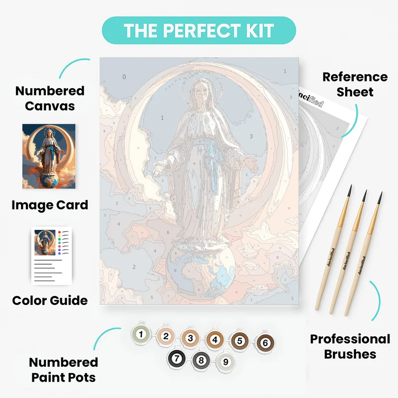 Our Lady of Grace - Paint by Numbers Kit