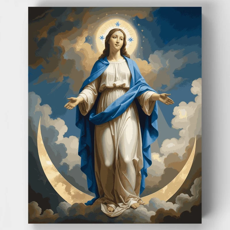 Our Lady of the Immaculate Conception - Paint by Numbers Kit