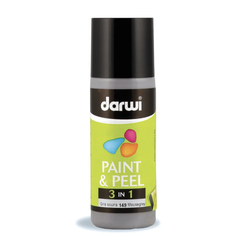 Abziehbare Glasmalfarbe DARWI Paint & Peel 3in1 80 ml