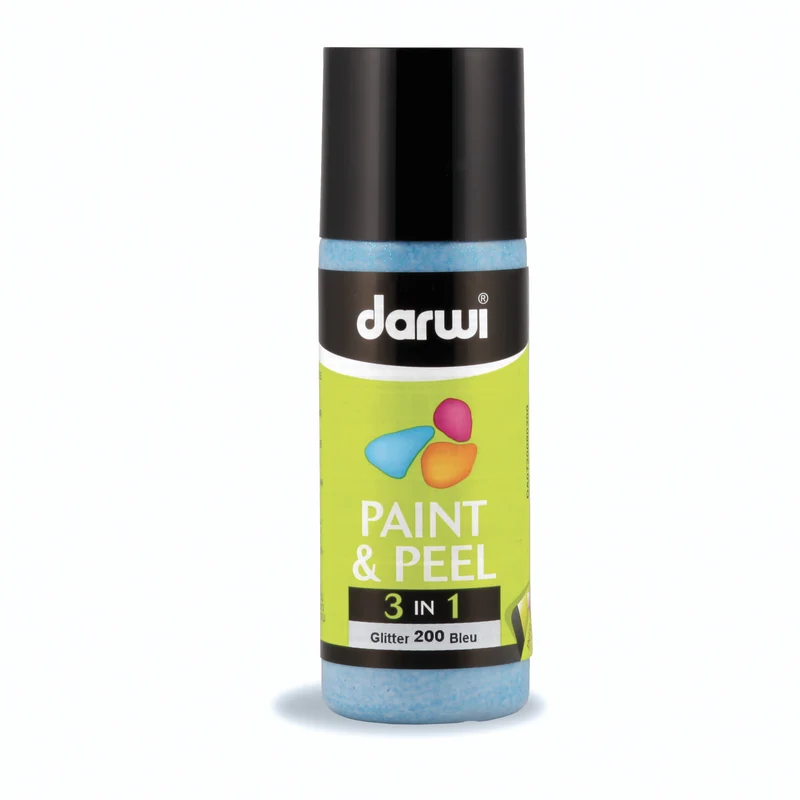 Colore per vetro pelabile DARWI Paint & Peel 3in1 80 ml