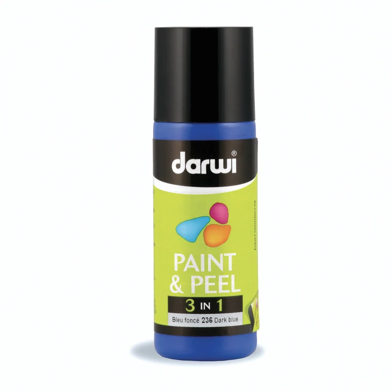 Αποκολλούμενο χρώμα γυαλιού DARWI Paint & Peel 3σε1 80 ml