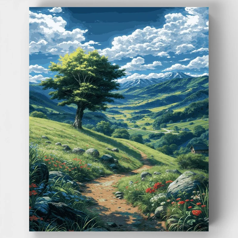 "Tree of Tranquility: Find Your Peace with LofiArtLoft"