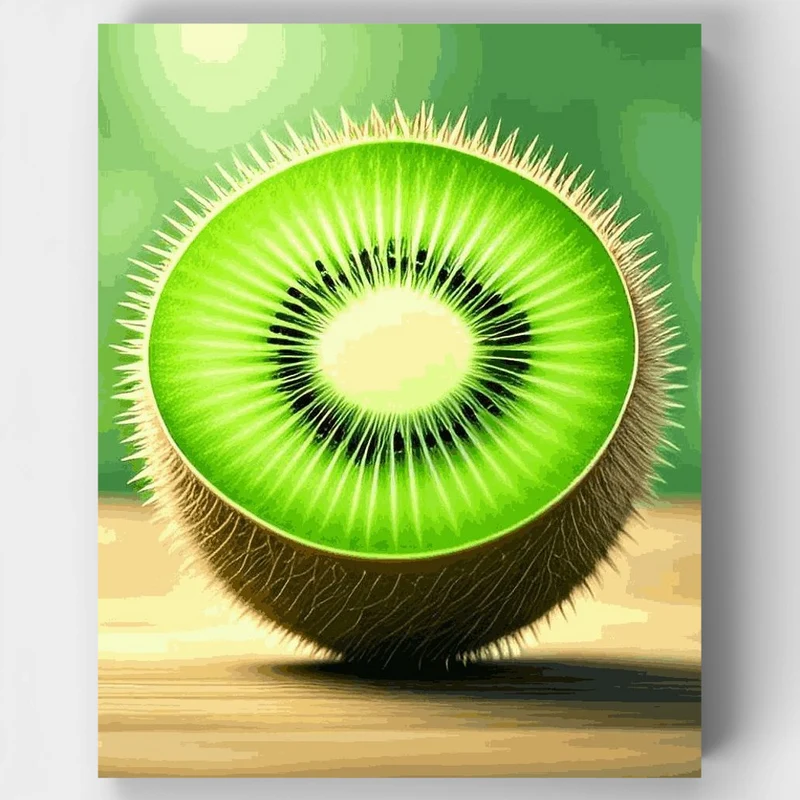Juicy Kiwi Portrait