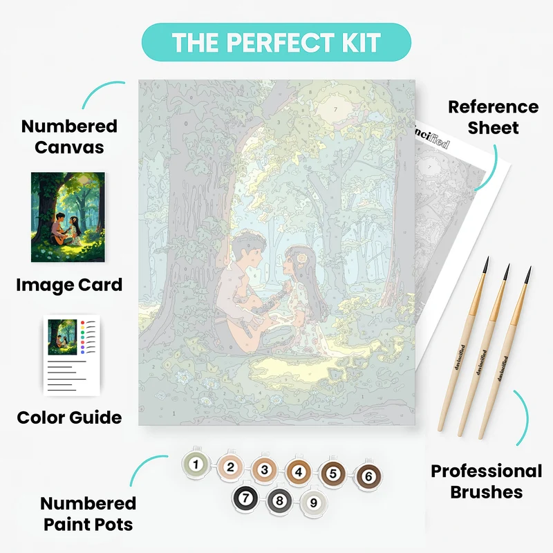 Forest Serenade - Paint by Numbers Kit