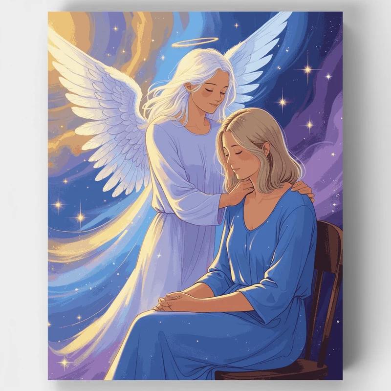 Guardian Angel - Paint by Numbers Kit