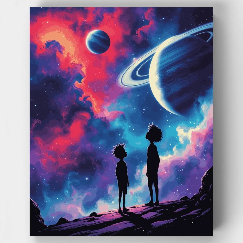 Cosmic Wonder - Paint by Numbers Kit