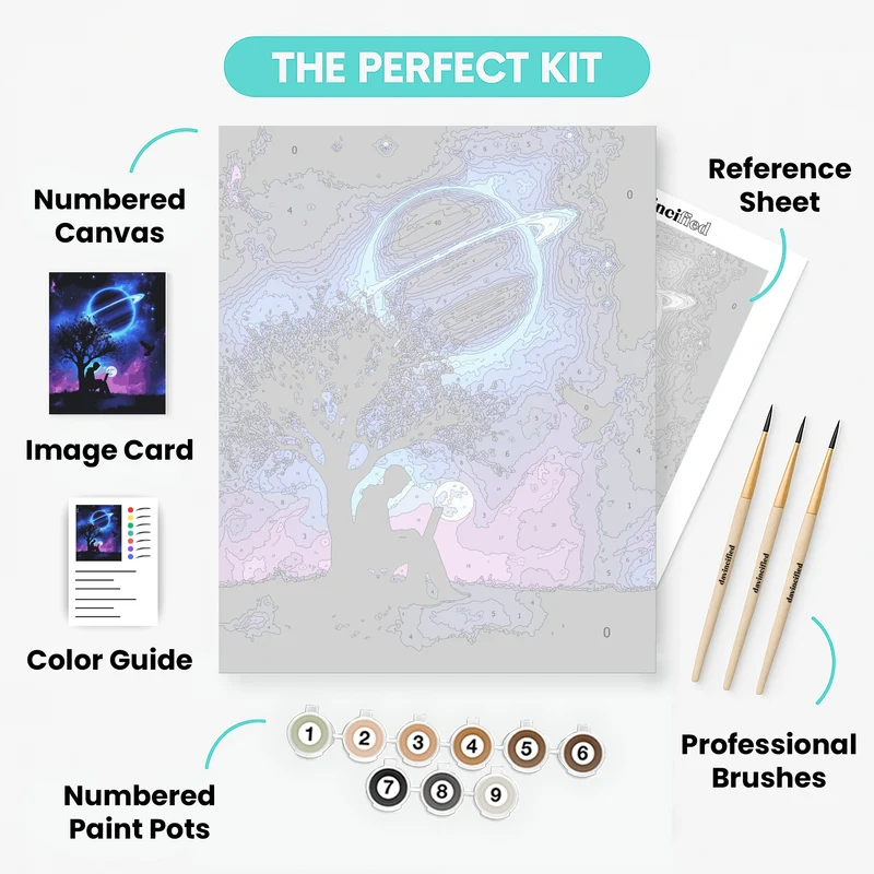 Cosmic Dreamer - Paint by Numbers Kit