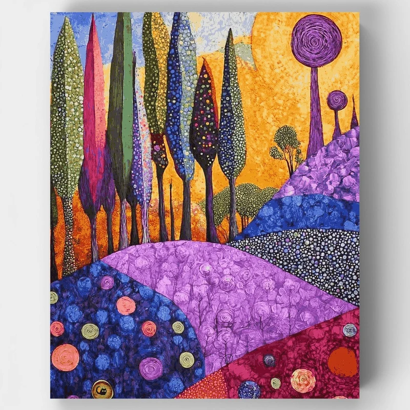 Whimsical Fantasy Garden - Paint by Numbers Kit