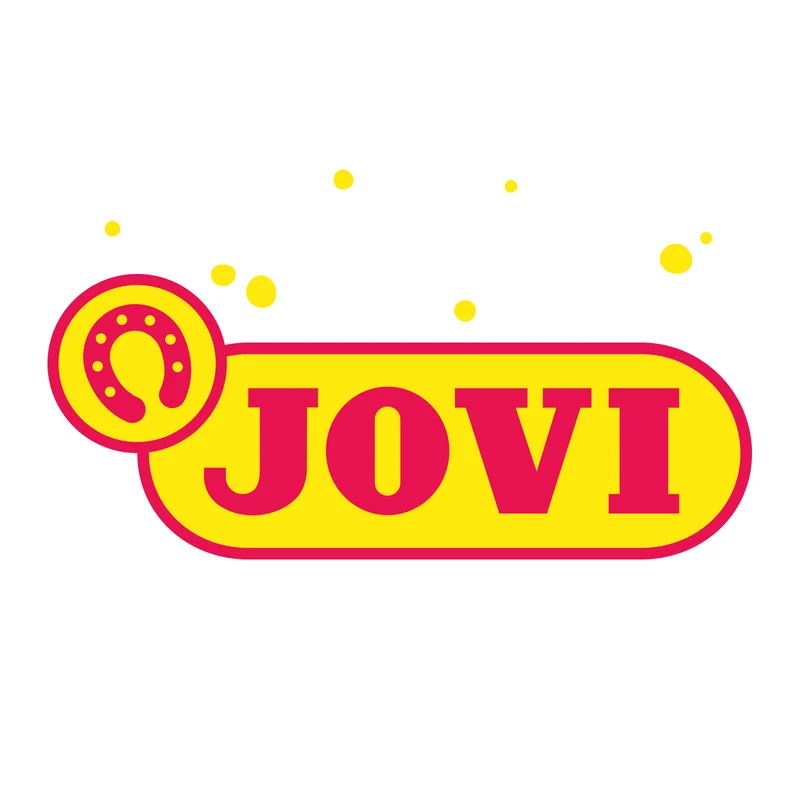 JOVI My First mäkká prírodná plastelína vo vedierku 10 x 38 g - žltá