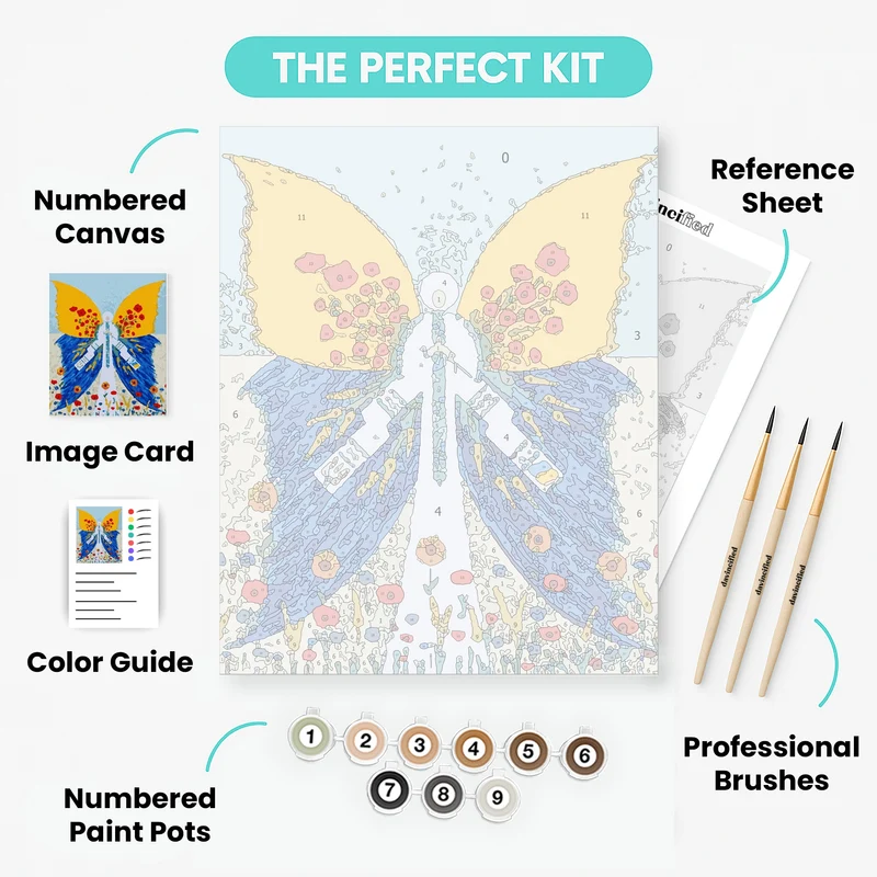 Angel of rebith - Paint by Numbers Kit