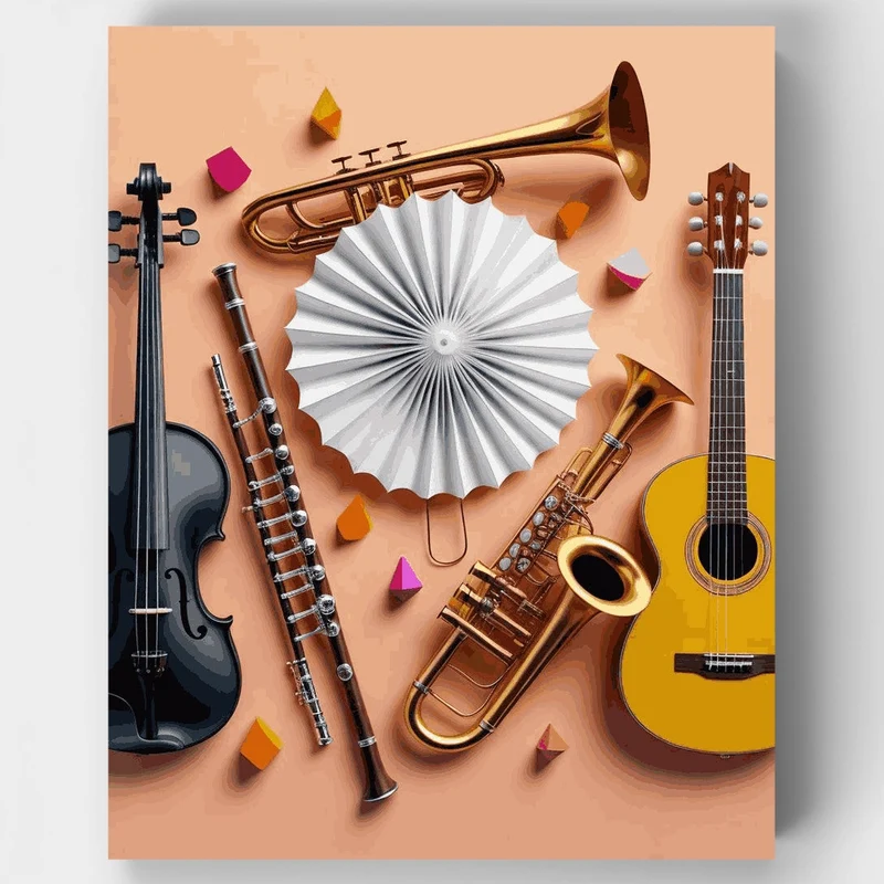 Classical Music Ensemble - Paint by Numbers Kit