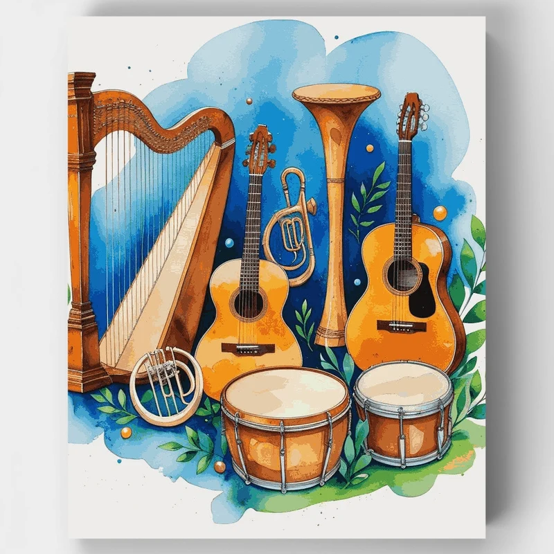 Musical Symphony - Paint by Numbers Kit