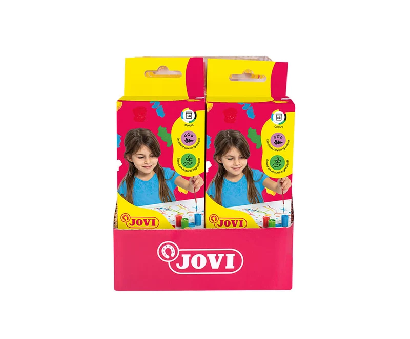 Temperne boje JOVI Premium 6 x 15 ml s kistom