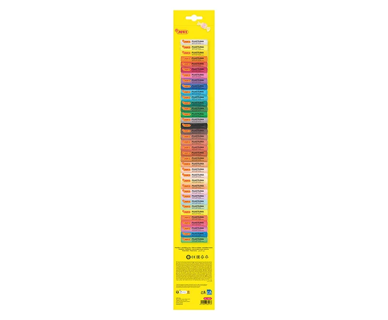 JOVI prirodni plastelin 37 x 15 g valjci