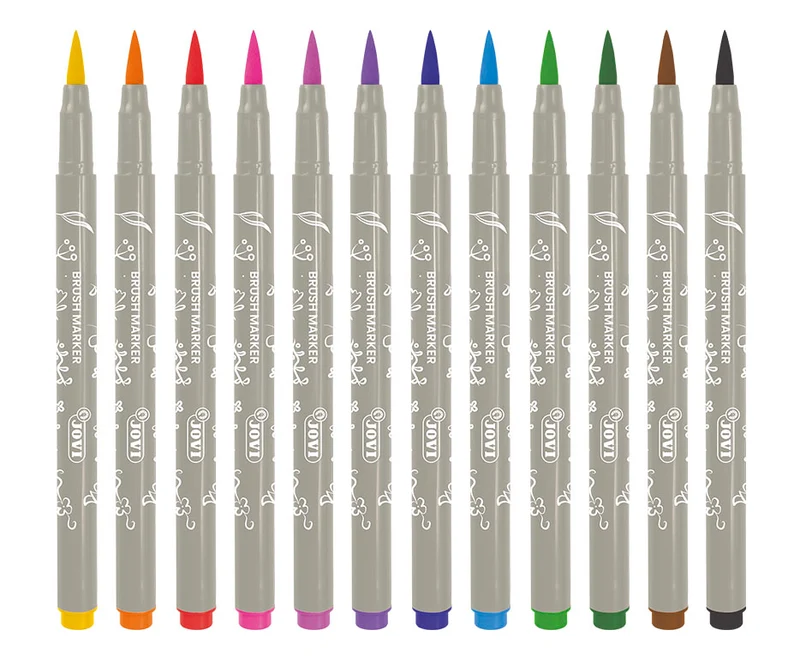 JOVI Lettering Aquarell-Pinselstifte 12 Stk.