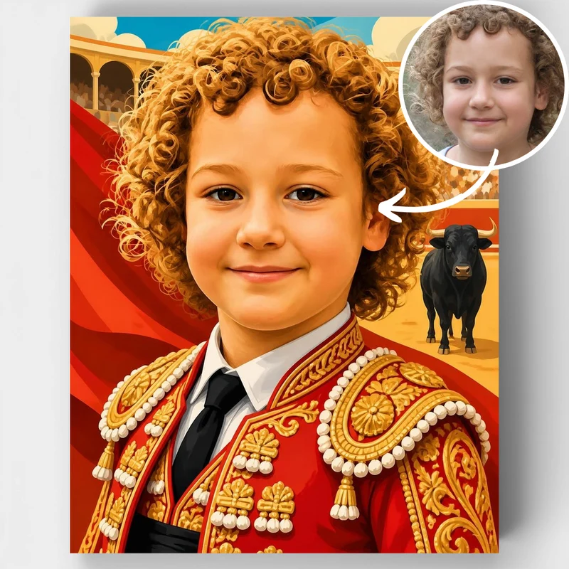 Brave Matador - Custom Paint by Numbers Kit