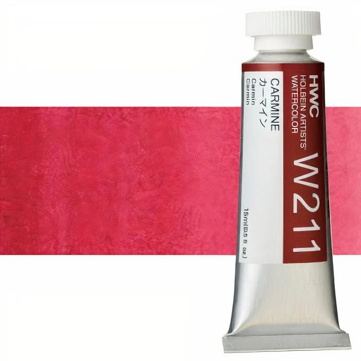 Profesionalne akvarel boje Holbein Artists 15 ml | crvene nijanse
