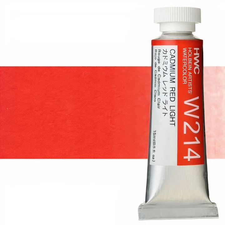 Profesionalne akvarel boje Holbein Artists 15 ml | crvene nijanse