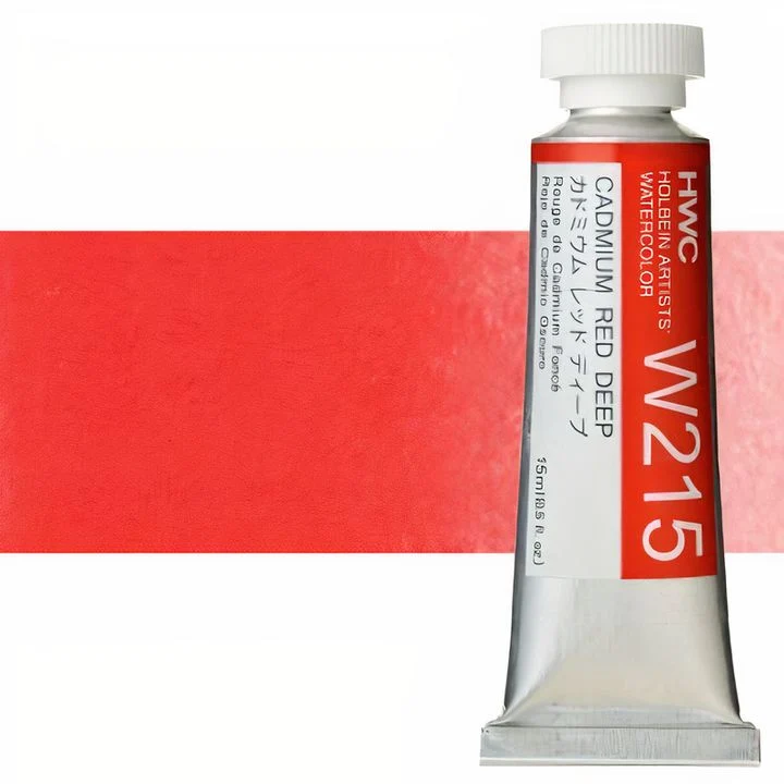 Profesionalne akvarel boje Holbein Artists 15 ml | crvene nijanse