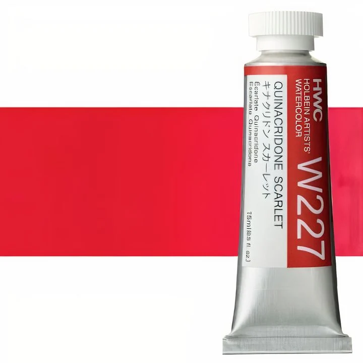 Profesionalne akvarel boje Holbein Artists 15 ml | crvene nijanse