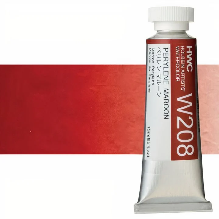 Profesionalne akvarel boje Holbein Artists 15 ml | crvene nijanse
