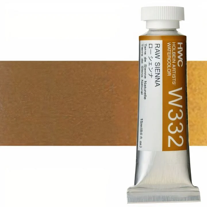 Profesionalne akvarel boje Holbein Artists 15 ml | smeđe nijanse