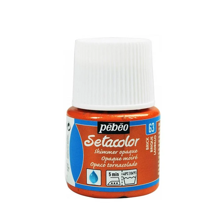 Боя за текстил Pebeo Setacolor Opaque Shimmer [металик] 45 мл