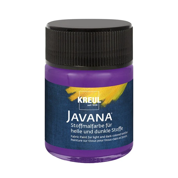 Боя за светъл и тъмен текстил JAVANA 50 ml
