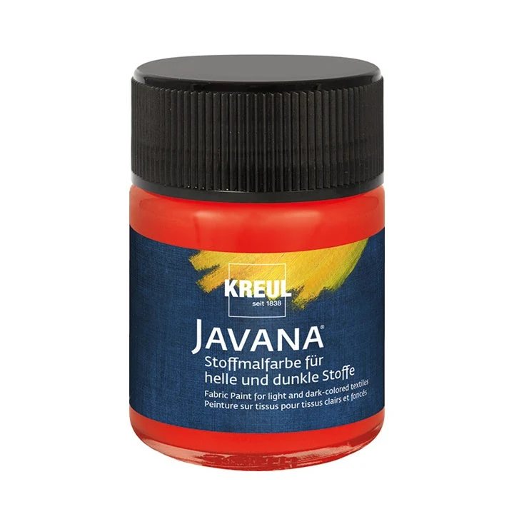 Боя за светъл и тъмен текстил JAVANA 50 ml