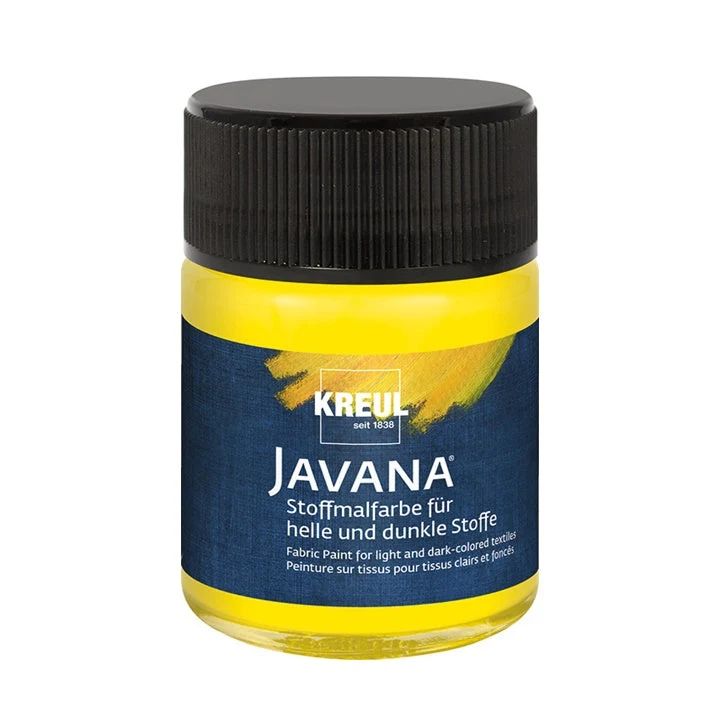 Боя за светъл и тъмен текстил JAVANA 50 ml