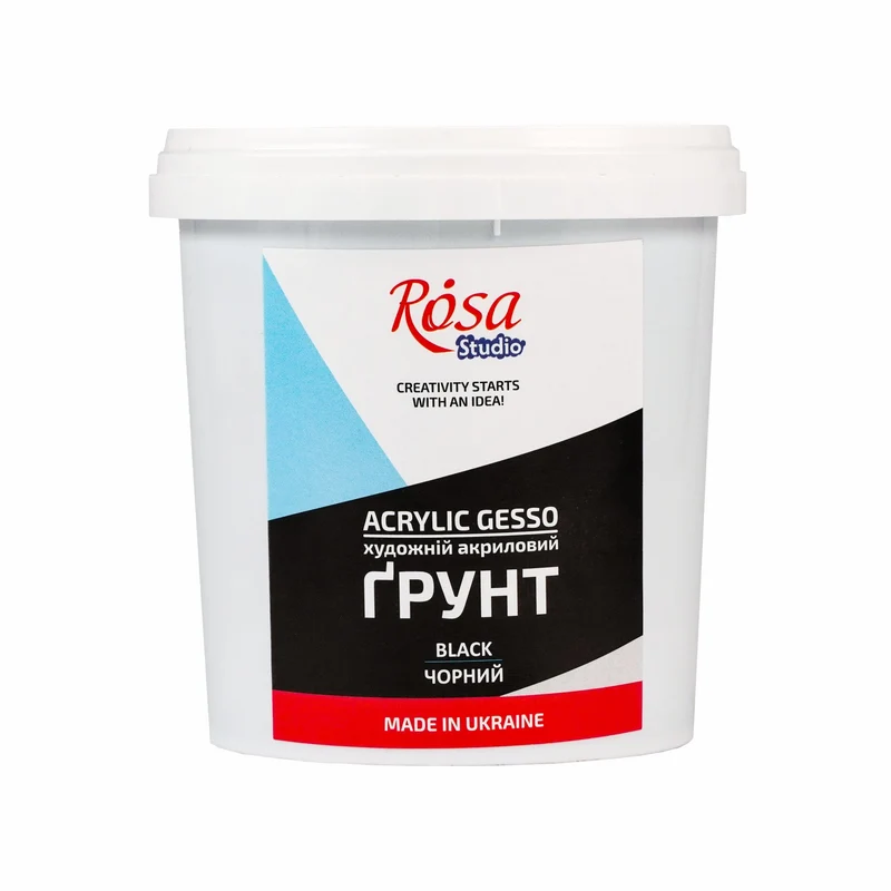 Akrilni Gesso črni ROSA Studio