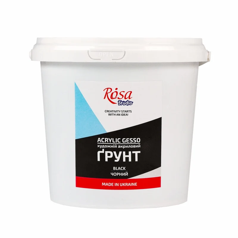 Akrilni Gesso črni ROSA Studio