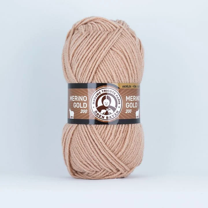 Pređa za pletenje Madame Tricote Paris Merino Gold 200 - 100 g