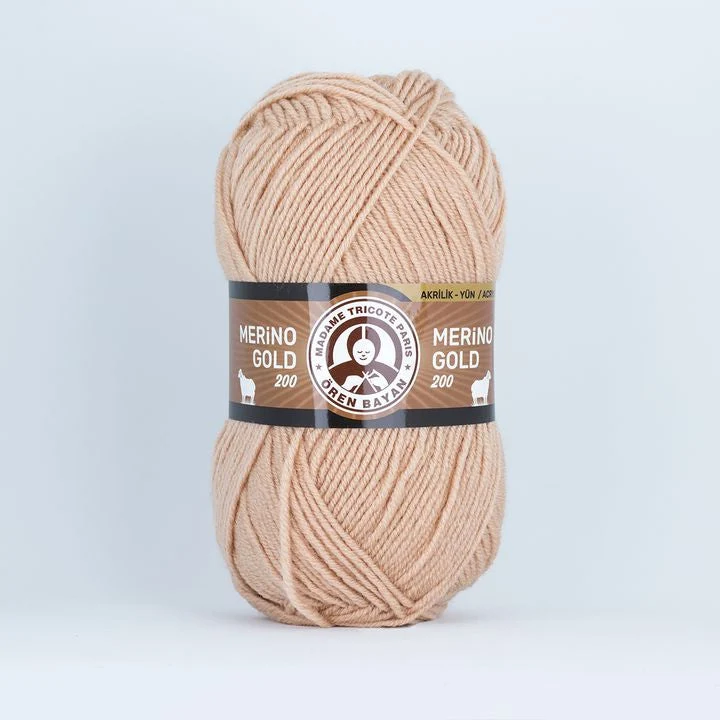 Pređa za pletenje Madame Tricote Paris Merino Gold 200 - 100 g