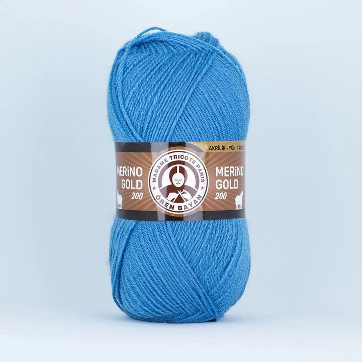 Pređa za pletenje Madame Tricote Paris Merino Gold 200 - 100 g