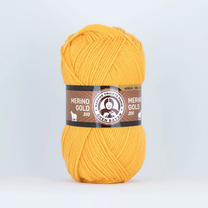 Pređa za pletenje Madame Tricote Paris Merino Gold 200 - 100 g