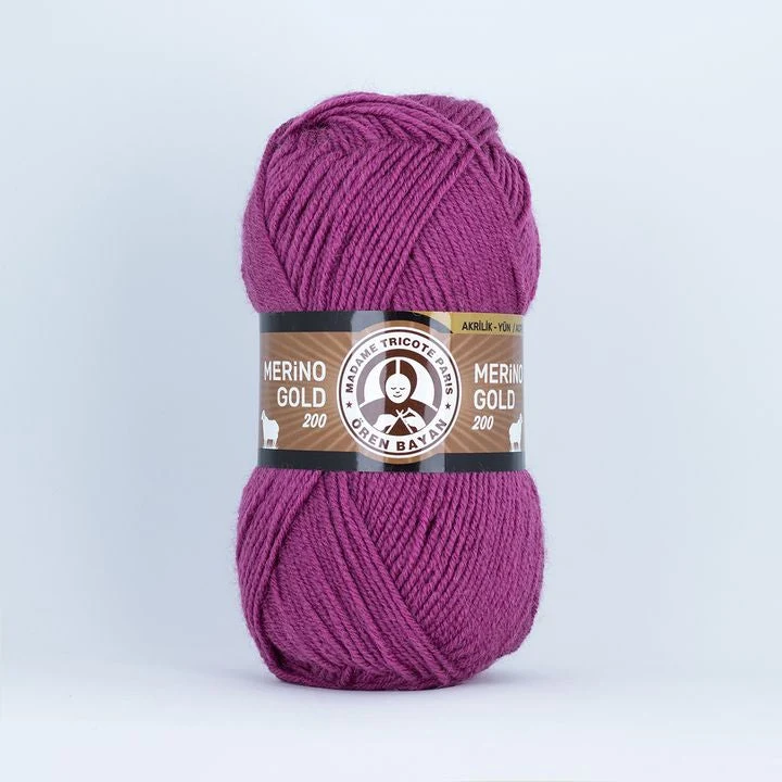 Pređa za pletenje Madame Tricote Paris Merino Gold 200 - 100 g