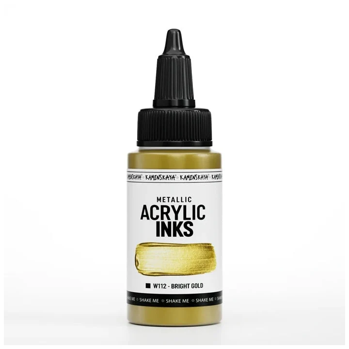 Koncentrirana akrilna tinta, metalik - 30 ml