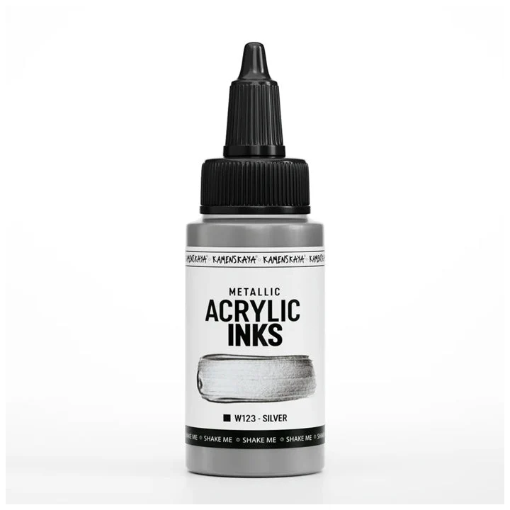 Koncentrirana akrilna tinta, metalik - 30 ml
