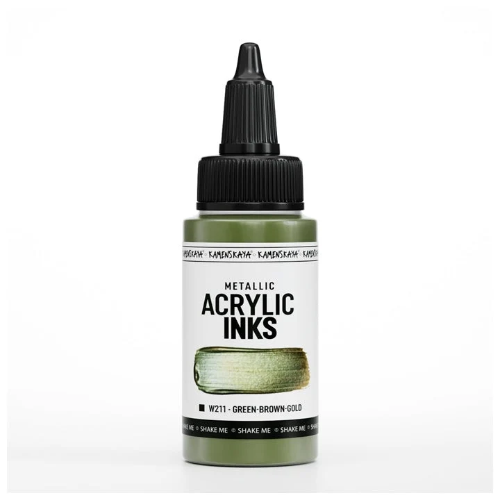 Koncentrirana akrilna tinta, metalik - 30 ml