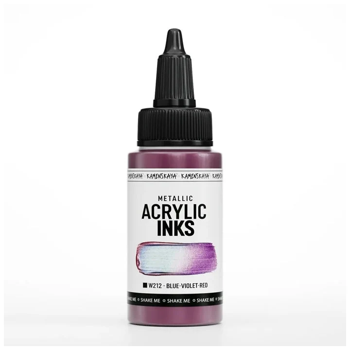 Koncentrirana akrilna tinta, metalik - 30 ml