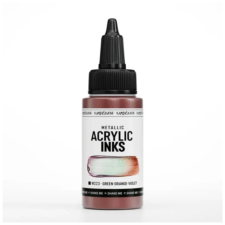 Koncentrirana akrilna tinta, metalik - 30 ml