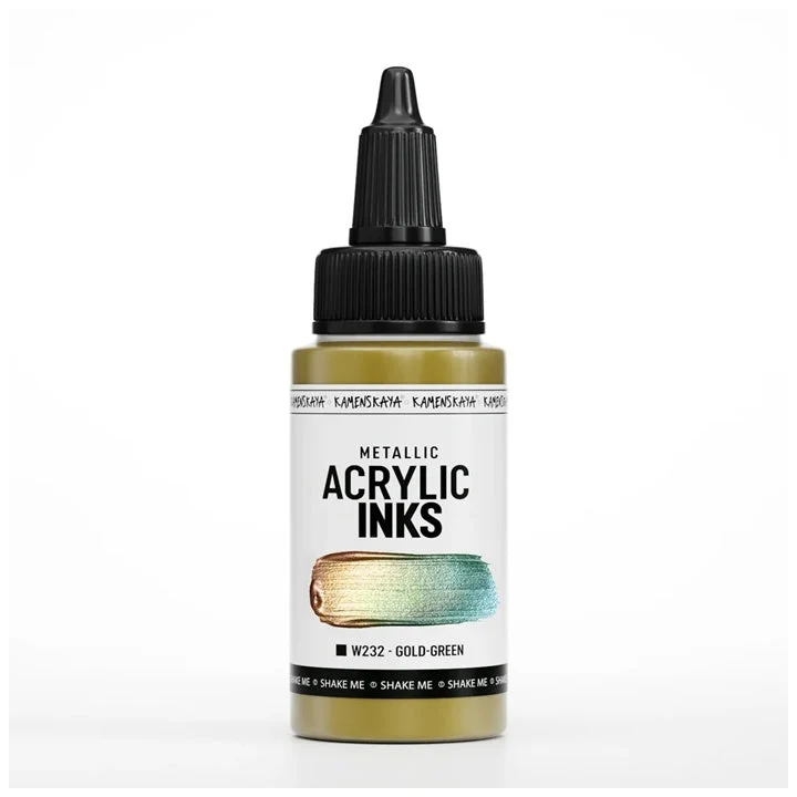 Koncentrirana akrilna tinta, metalik - 30 ml