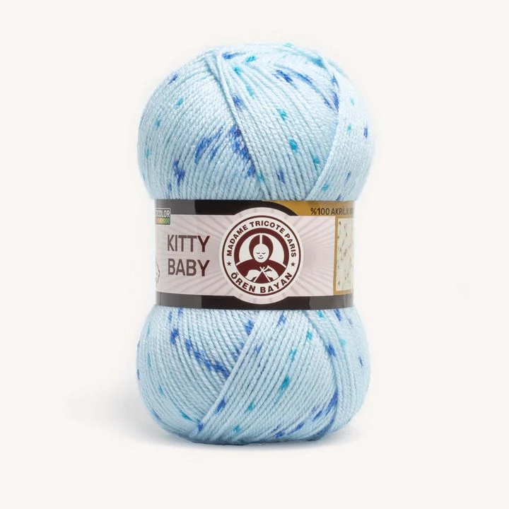 Dječja vuna Madame Tricote Paris Kitty Baby 100 g