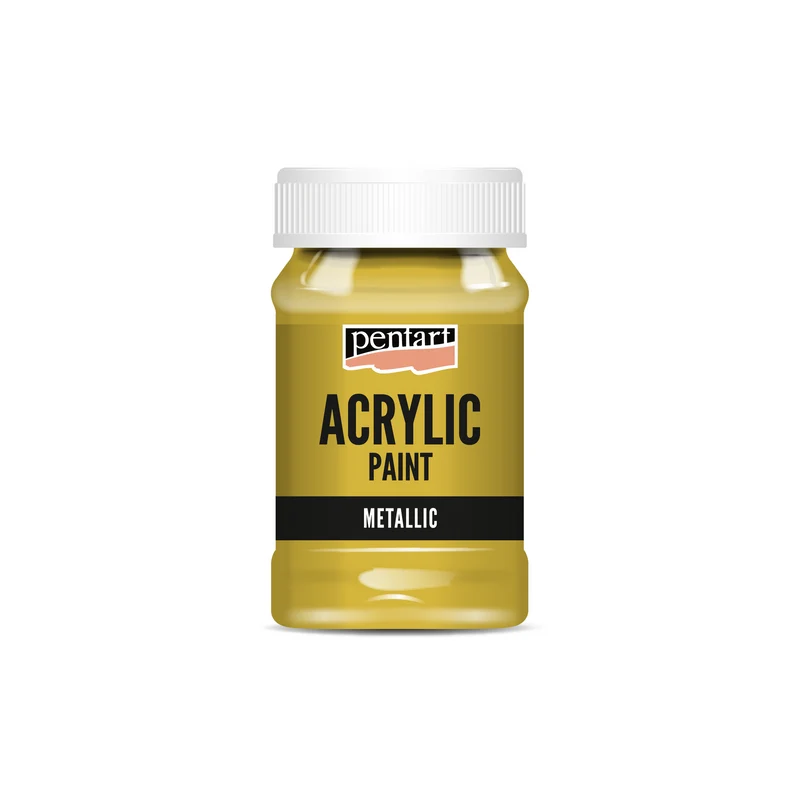 Akrilna boja metalik - 100 ml