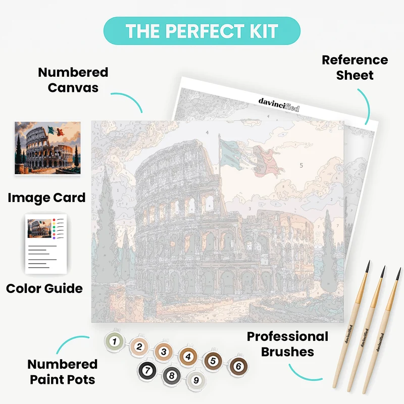 Colosseum - Paint by Numbers Kit