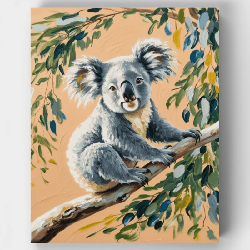Whimsical Koala - Paint by Numbers Kit