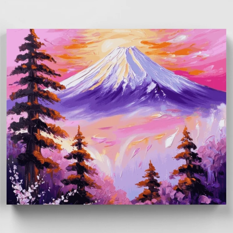 Mount Fuji - Paint by Numbers Kit