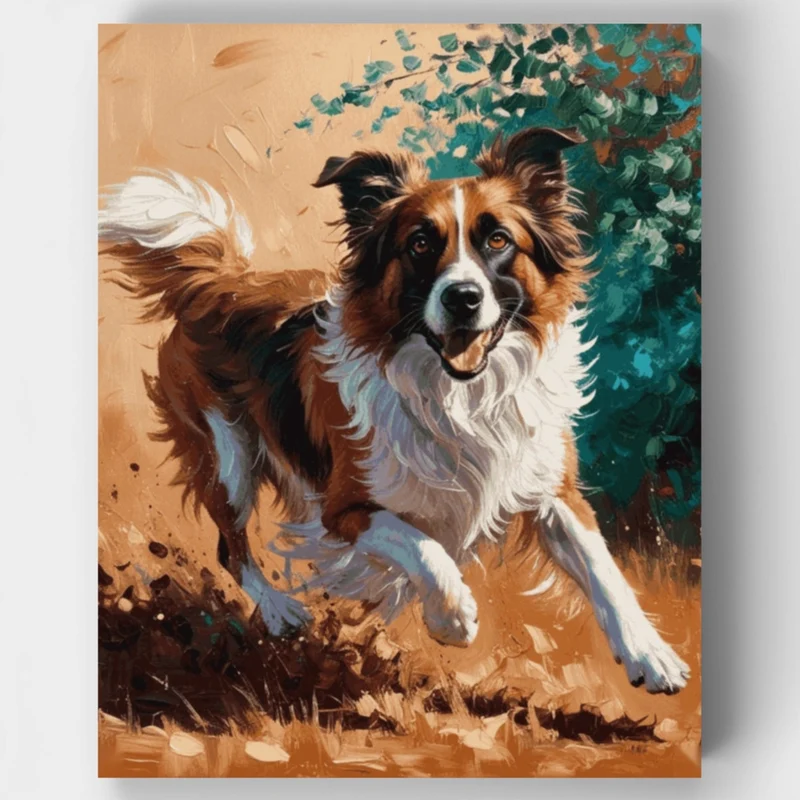 Majestic Dog - Paint by Numbers Kit