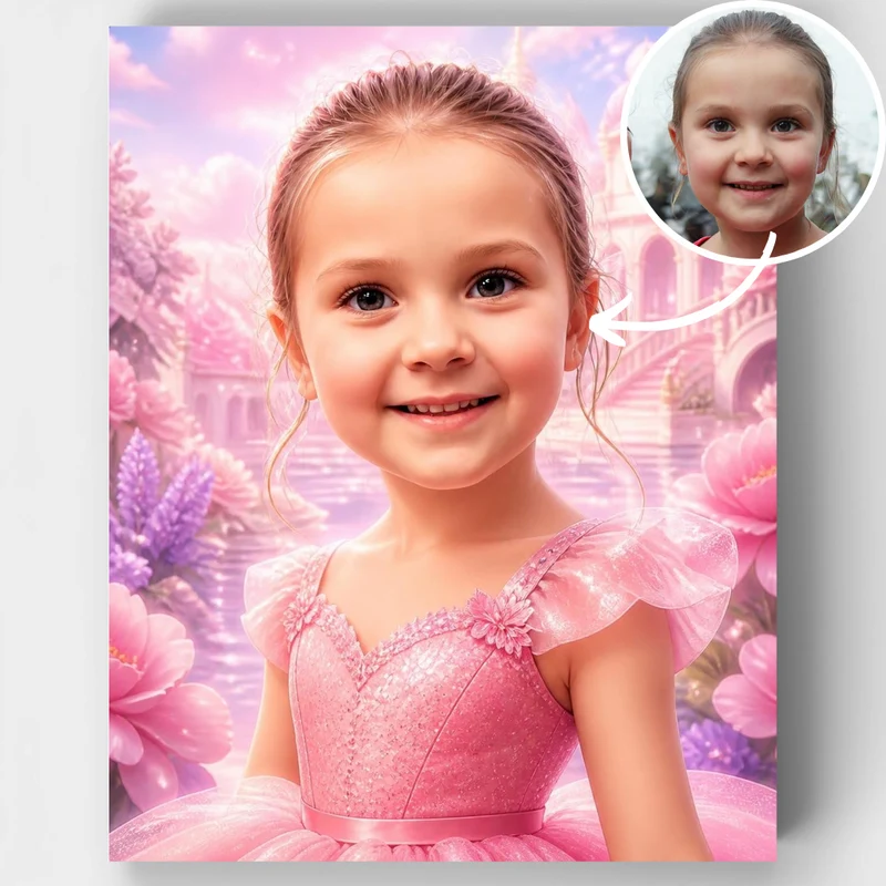 My Dollhouse Diva - Custom Paint by Numbers Kit